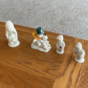 Snowbabies-4ea.(orig prices $15-$40.)